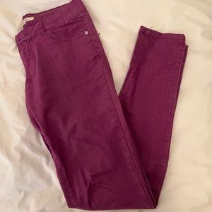 buy1 get1 50% off! Purple jeggings
